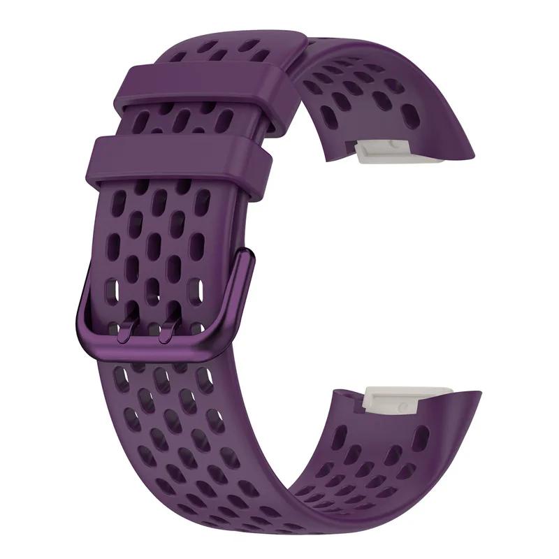 Armband für Fitbit Charge 5/6 Smartwatch-Armband Sportliches atmungsaktives Armband Silikon-Armband für Fit Bit Charge5 Armband Zubehör For Fitbit Charge 5