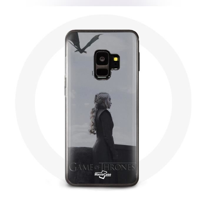 Hülle für Samsung Galaxy S9 Plus Game of Thrones Staffel 8 Daenerys Targaryen Feuer und Blut Game of Thrones