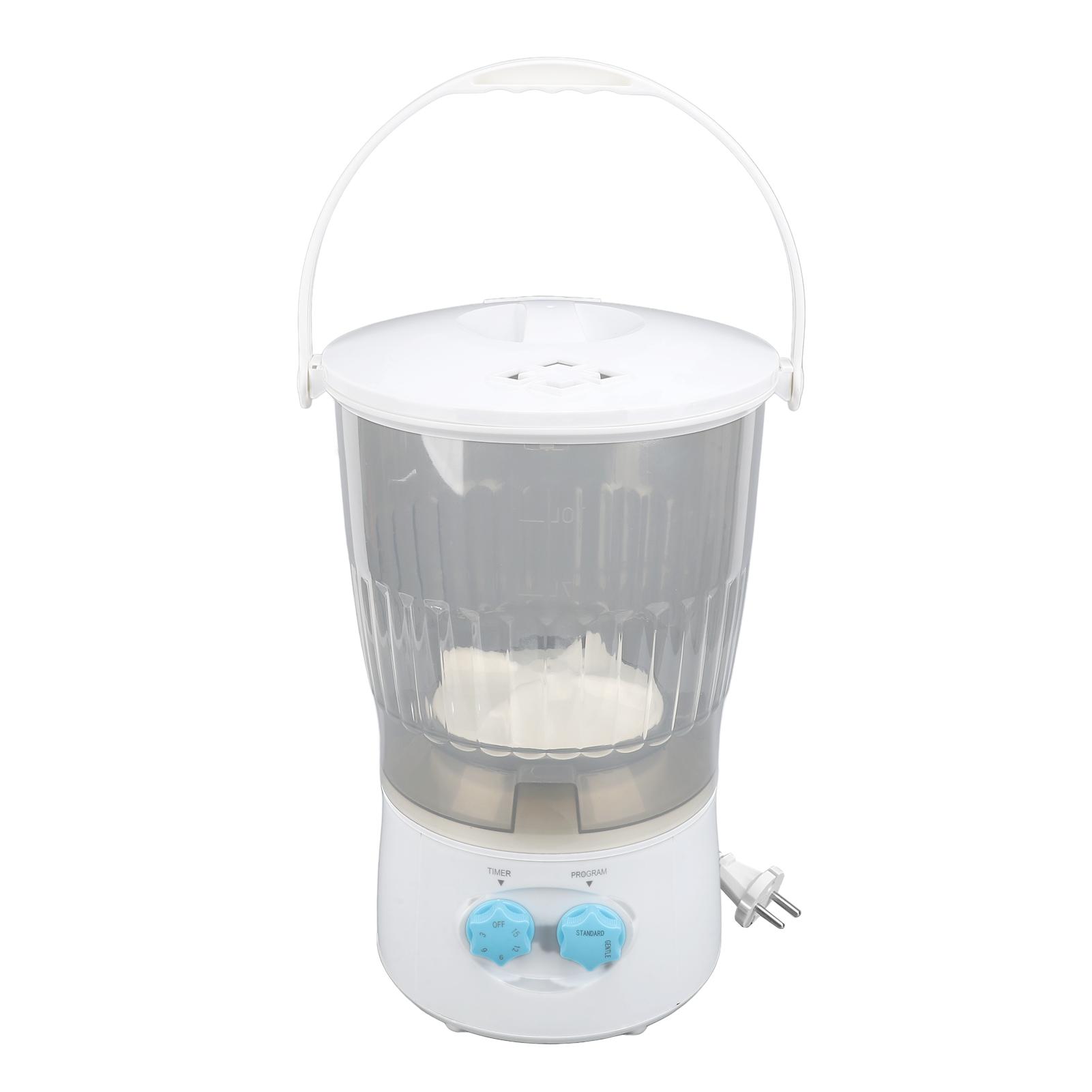 Kleine Waschmaschine 85W 10L Bis zu 15 Minuten Timer Kompakte Wäsche Waschmaschine für Home Apartment EU