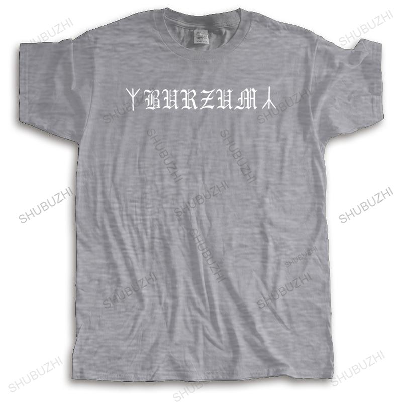 viele Sommer Baumwoll-T-Shirts mit Rundhalsausschnitt Kurzarm schwarze T-Shirts Burzum neu eingetroffen Herrenmode Marken-Print T-Shirt lustiges Oberteil 3XL gray