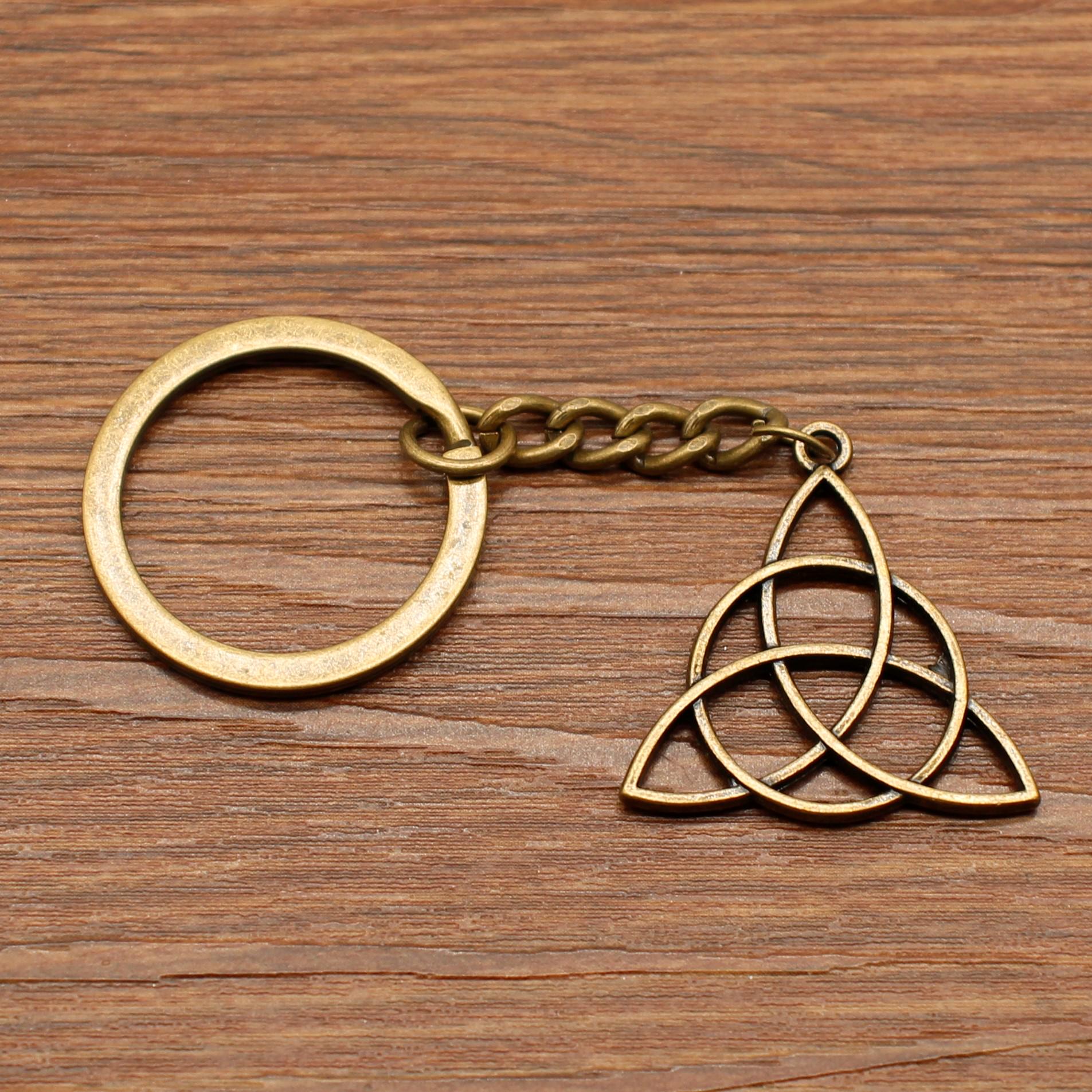 1 Stück Schlüsselanhänger Damen Amulett Schlüsselanhänger Autozubehör für Mädchen 28mm