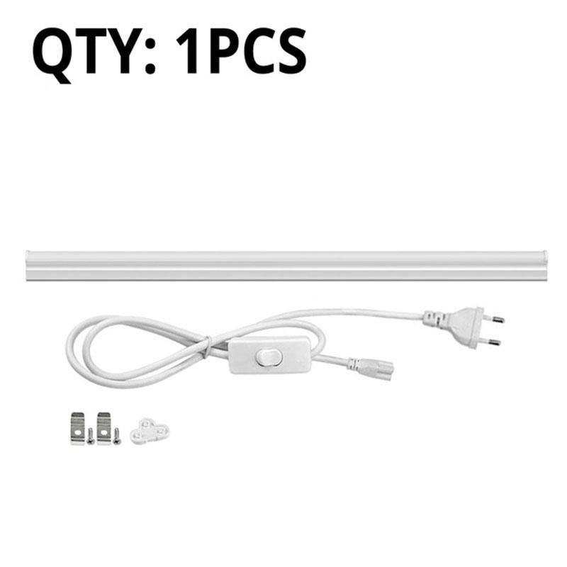 Lichter für küche T5 6W 10W Rohr Bar Lampe 2835 SMD leds 85-265V led lampe Dekoration schlafzimmer Taste Schalter luminaria Mit EU Stecker 29CM 1PCS warm weiße