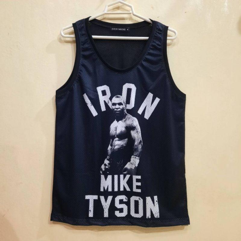 Tank Top Mesh Gedruckt Siebdruck Unisex Männer Frauen Fischnetz T-shirt Ärmellos 2 L