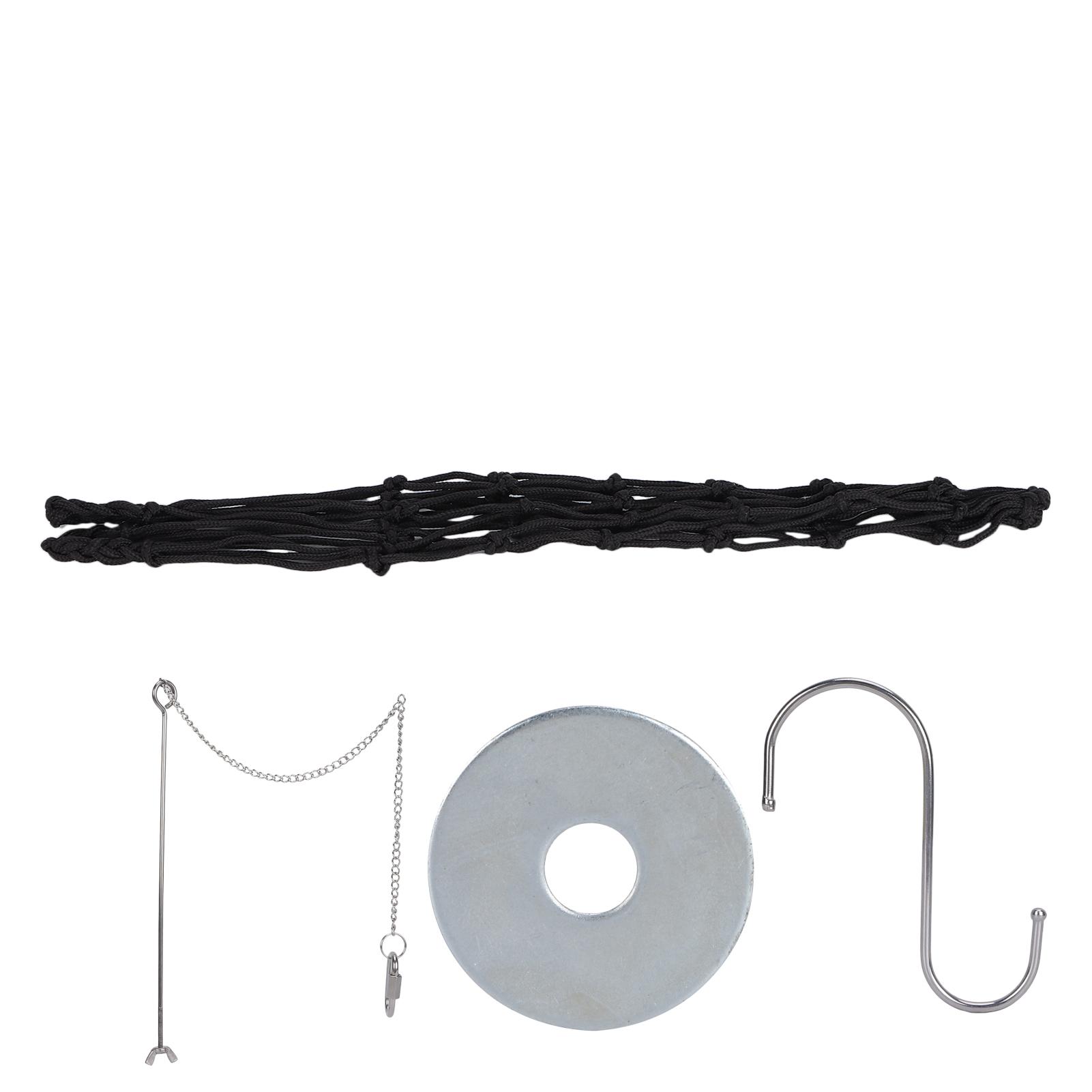 Hängendes Fütterungsnetz Geflügel Obsthalter Hühner Kohl Futterspender Leckerli Fütterungswerkzeug für Papagei