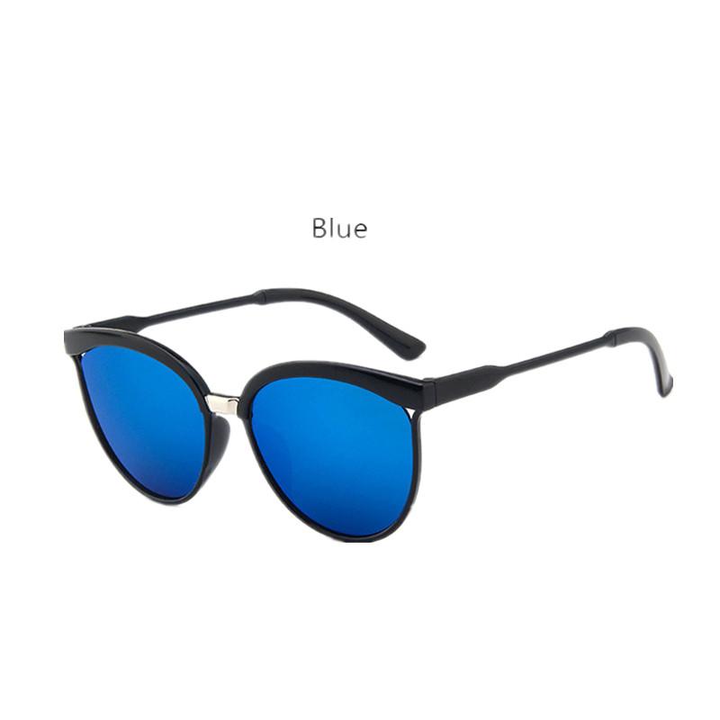 Trend Sonnenbrillen Damen Neu Kunststoff Großer Rahmen Modebrille Schillernde Designer Herren Retro Outdoor Oval Brillen UV400