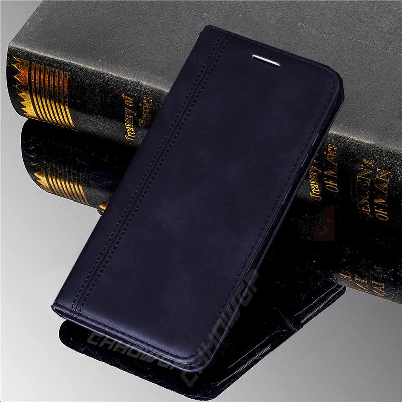 Magnetische Leder-Flip-Hülle für Samsung Galaxy A73 A53 A52 A33 A51 A71 A01 A11 A21 A31 A41 Handyhüllen für Samsung S22 S21 S20 Ultra Wallet Cover Samsung A71 4G schwarz