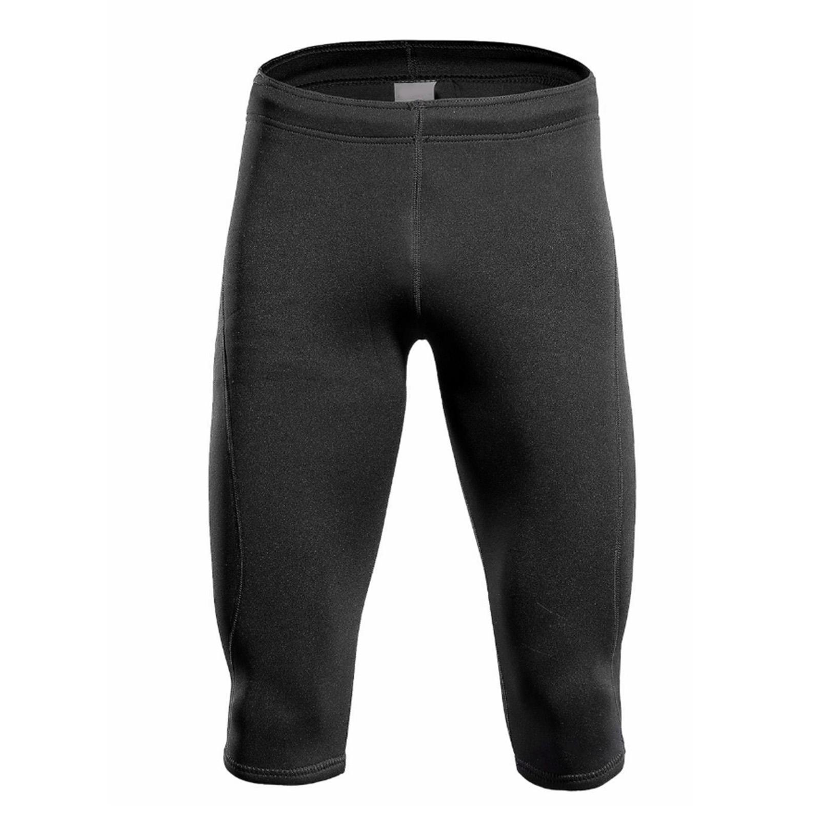 Herren Schwimmhose Taucher Neoprenanzug 3mm Auftriebshose mit Bund Thermoschutz für Tauchen Surfen Schwimmen XXL