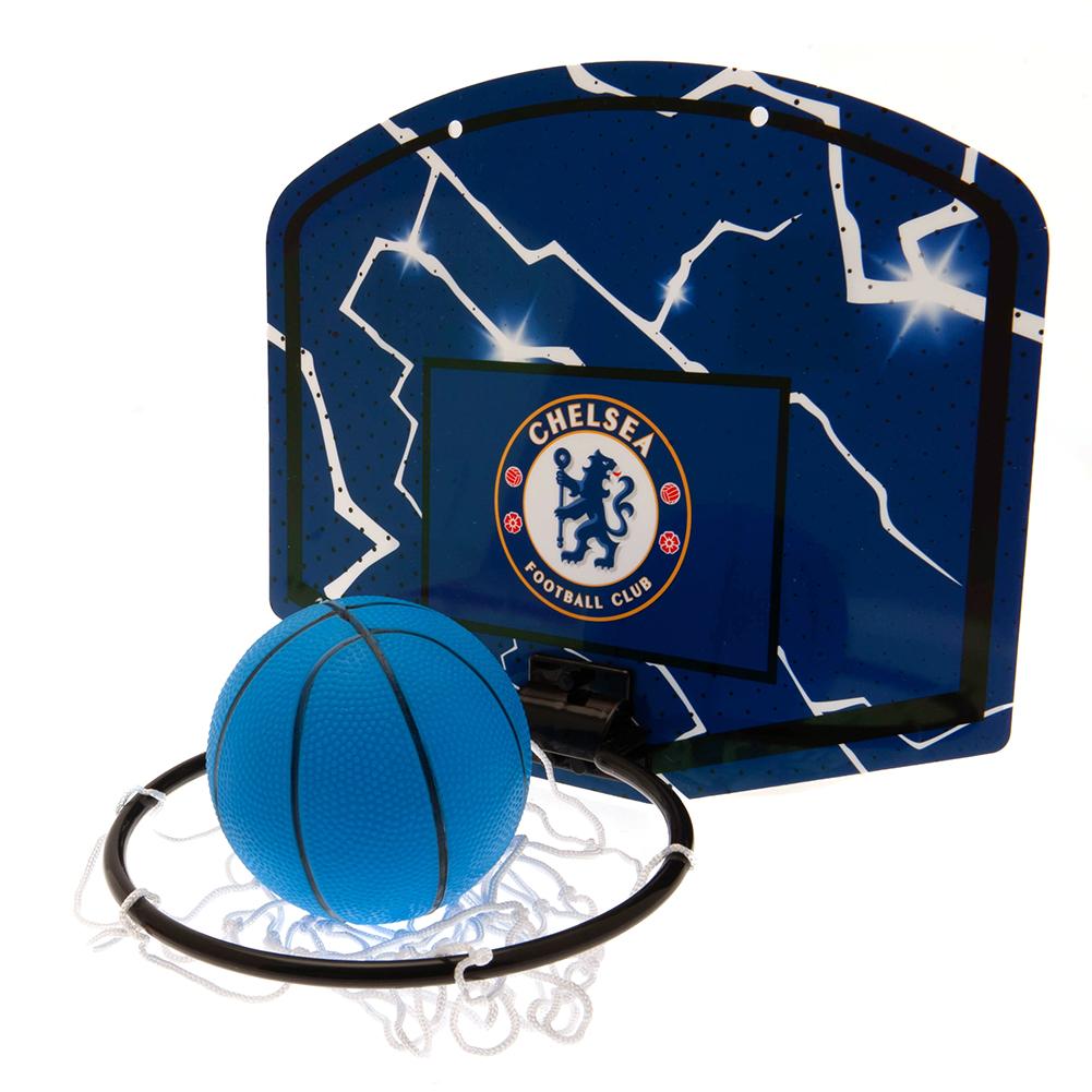 Chelsea FC Wappen Mini-Basketballkorb-Set One Size