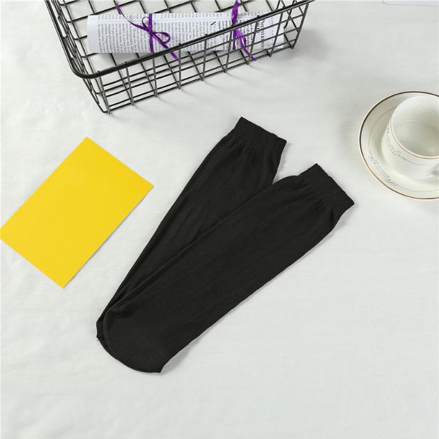 10/20 Paar atmungsaktive Socken für Herren, Sommer, ultradünne Streifen, Eisseide, kühle Socken, antibakterielle Business-Männer-Socken aus Bambusfaser 20Pairs schwarz