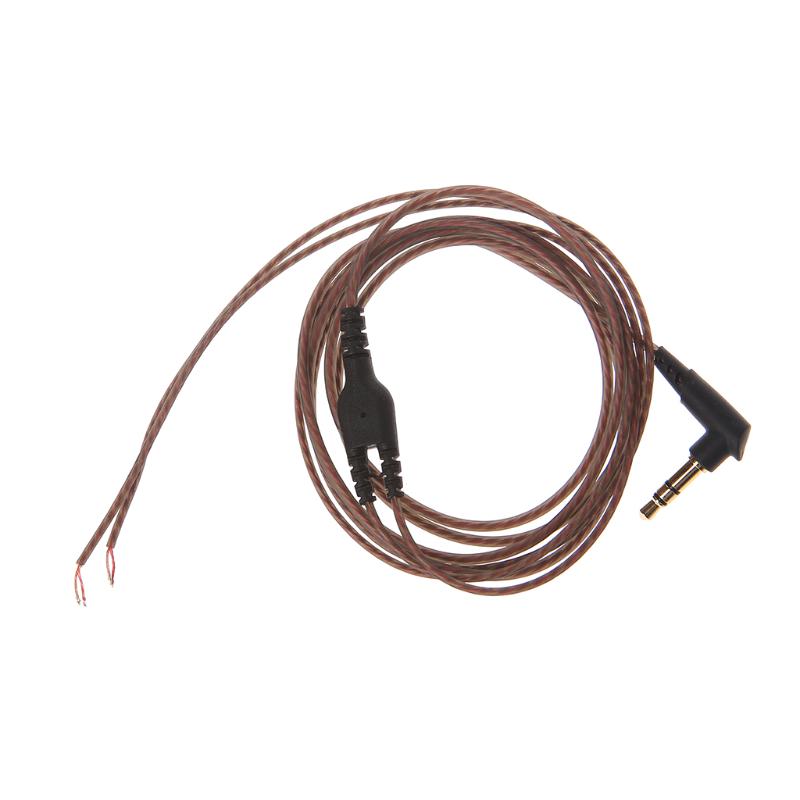 Neues 3,5-mm-OFC-Kern-Kopfhörer-Audiokabel mit 3-poligem Klinkenstecker, DIY-Kopfhörer-Wartungsdraht
