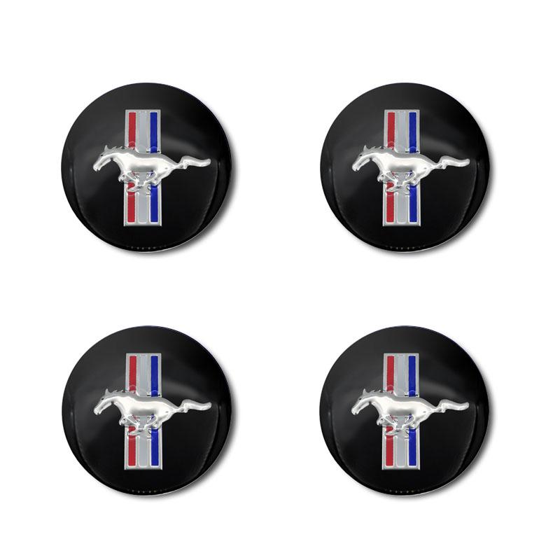 4 Stück Autoemblem Felgenmitte Nabendeckel Autozubehör Für Ford Focus Mondeo MK1 MK2 MK4 MK3 Fiesta ST Line Kugo Transit Escape Fusion Mustang Mustang