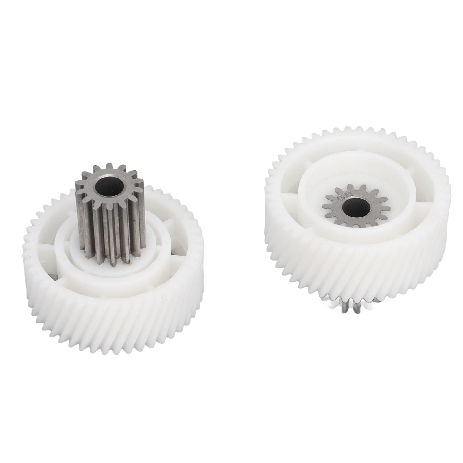 2 PCS Fleischwolf Getriebe Kunststoff und Edelstahl Genauigkeit Kontrolle Wurst Maschine Getriebe für Lebensmittel