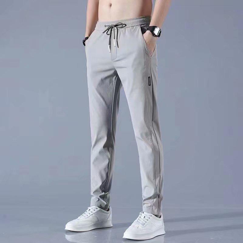 Schnelltrocknende Outdoorhose aus Eisseide für Herren – leicht, lockere Passform, ideal für Sport im Frühling und Herbst oder als Arbeitskleidung 2XL (recommended 140-155 kg)