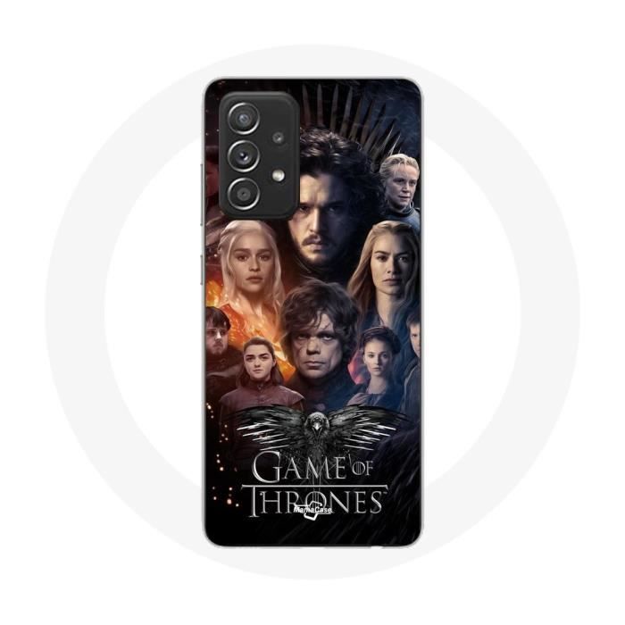 Hülle für Samsung Galaxy A52 Game of Thrones Staffel 8 Game of Thrones Crew Poster Logo