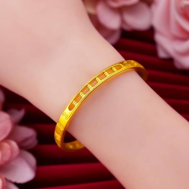Trendy Luxus Armband Armreifen 18k Gold Armbänder für Frauen Männer Liebhaber Abacus Armband edlen Schmuck Geschenk Fabrik Whole gold