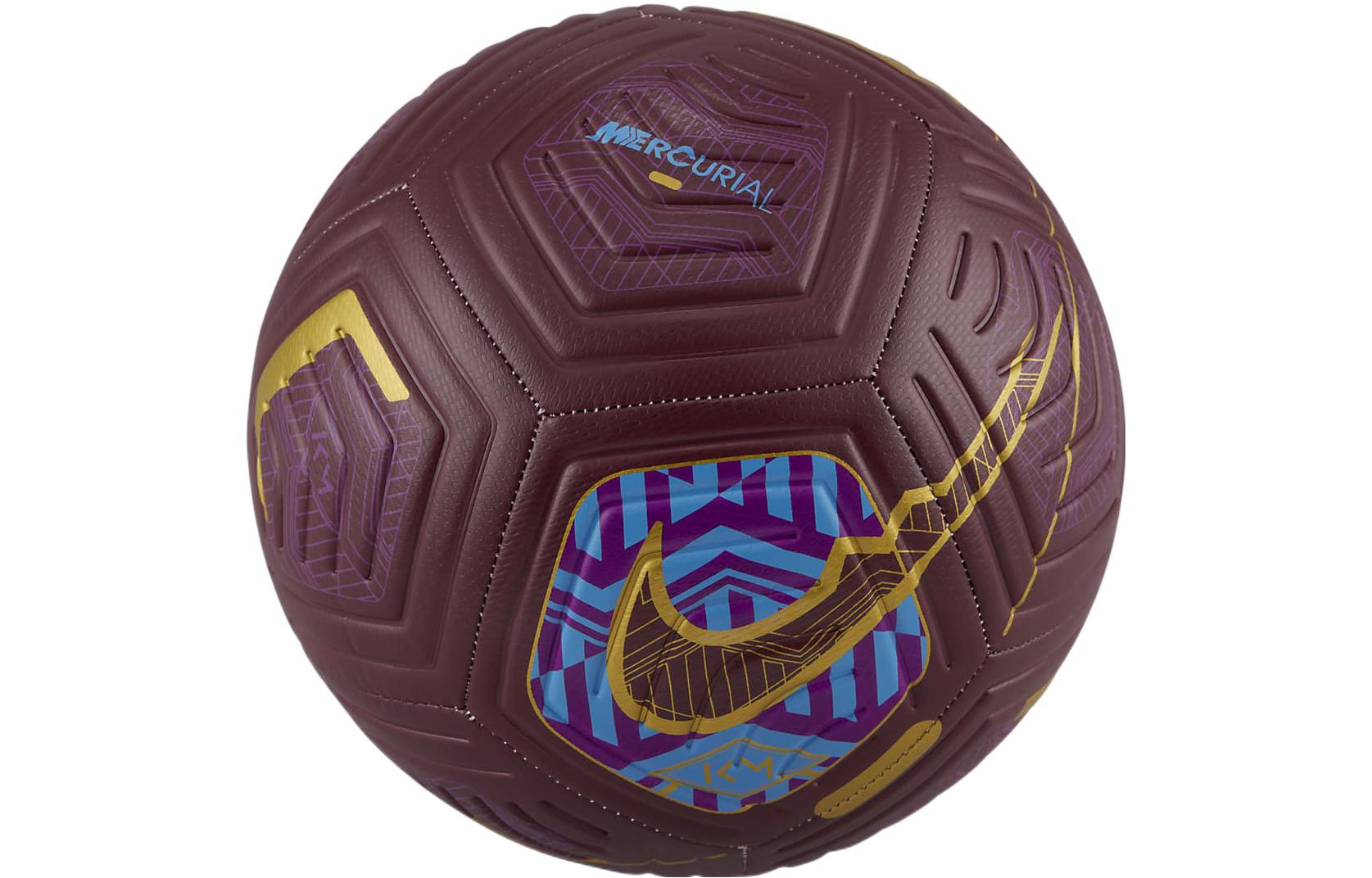 Nike 4 Größe 5 Ball Fußball PVC Butyl-Innenschlauch Handgenäht Fußball Unisex Mehrfarbig Mbappé Farbvariante DQ5984-638 Size 5 Ball
