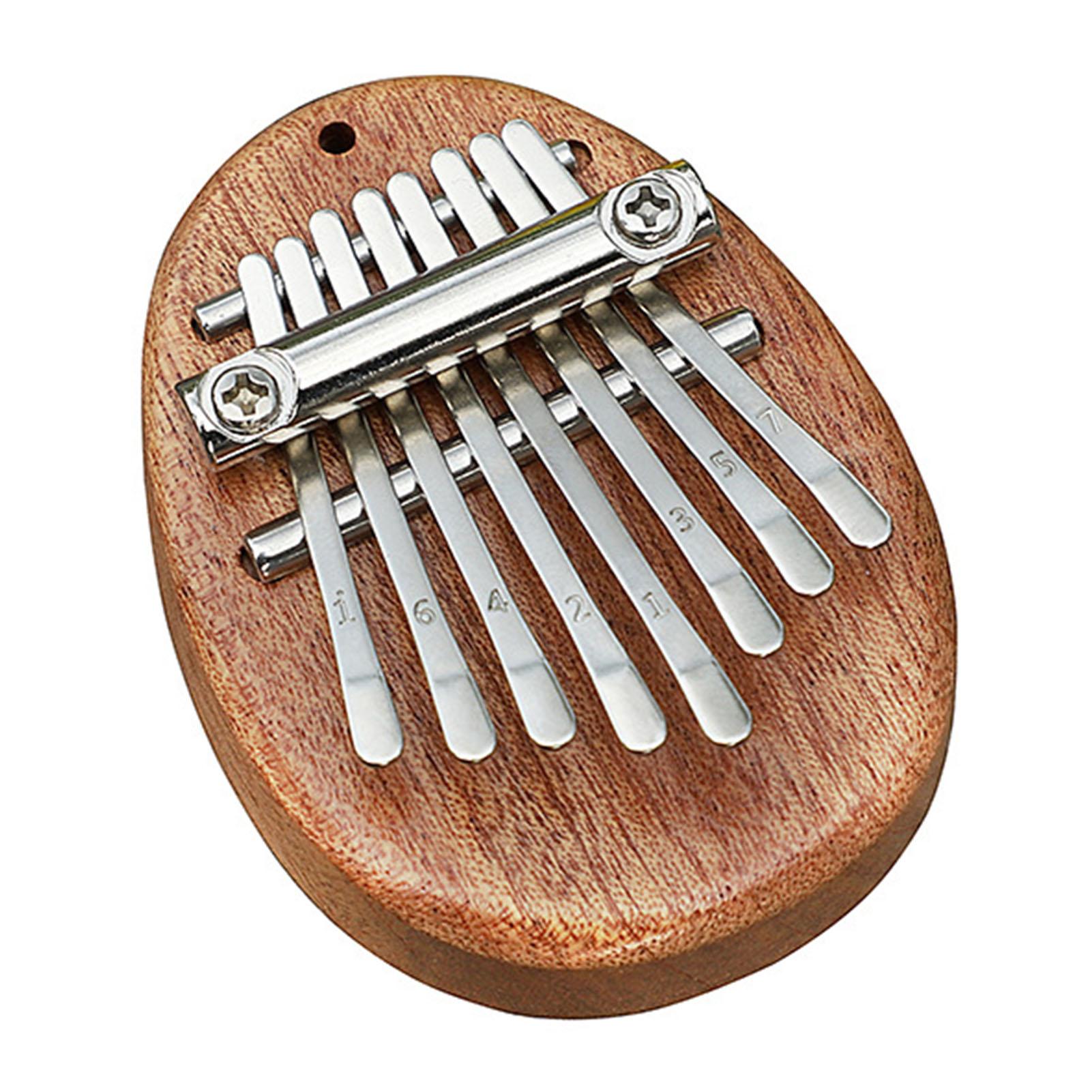 Mini Finger Daumenklavier 8 Tasten Exquisites Finger Daumenklavier Tragbare Musikinstrumente