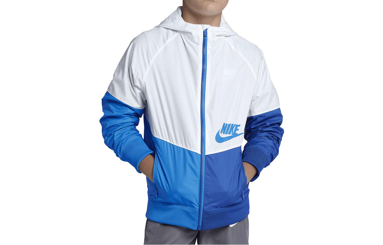 Nike Kinderjacken mit Kapuze Moderat 939558-100 M white