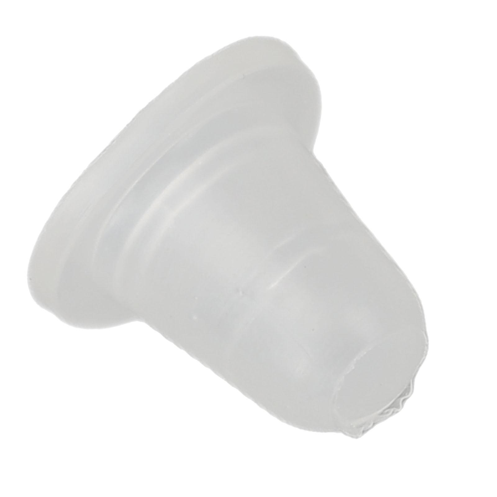 100 Stück Tattoo-Farbbecher Einweg-Silikon-Tattoo-Pigmentbecher Transparent Tintenhalter M