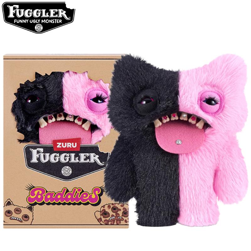 22cm Lustige Hässliche Zähne Monster Plüschtiere Fugglers Baddies Weitäugiges Monster Genervtes Alien Weiche Plüschpuppen