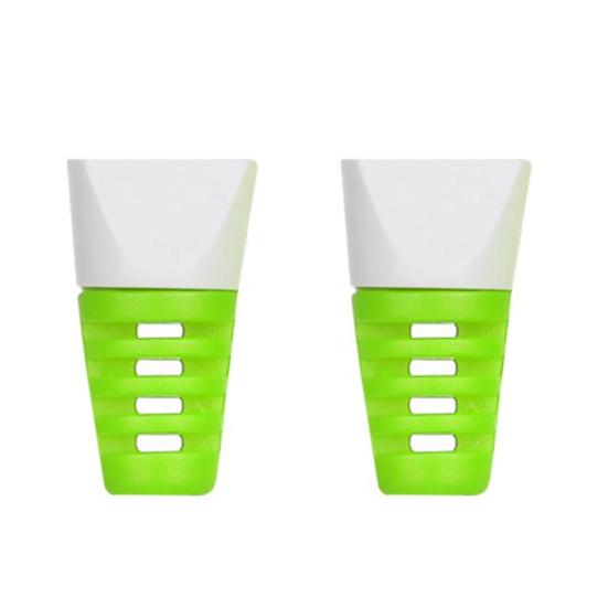 2 Stücke Kabelschutz Universal Anti-bruch PVC Telefon Ladegerät Ladekabel Telefon Zubehör grün