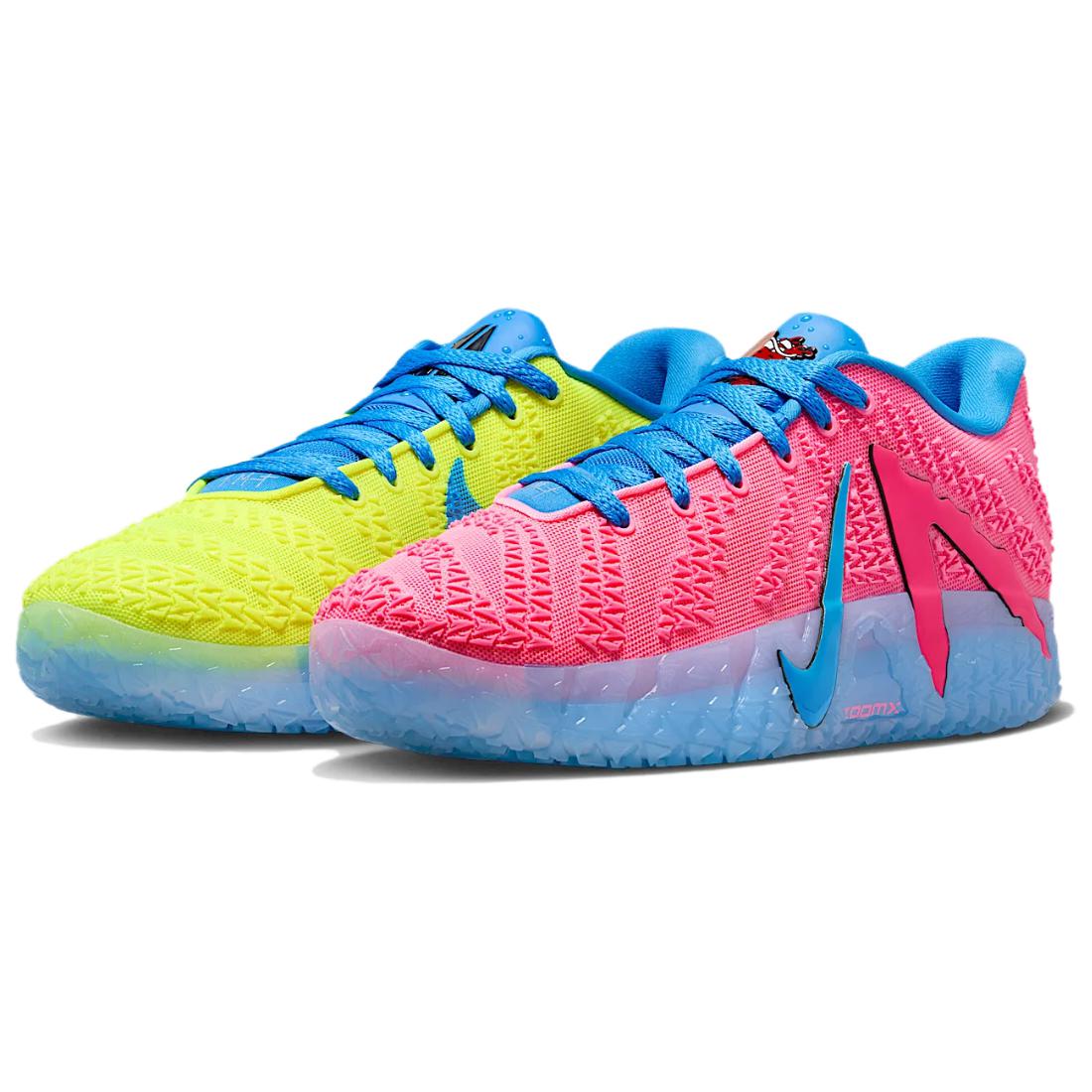 Nike Ja 3 EP Kool Aid Herren Sneaker Mehrfarbig Lemon-Venom Light-Photo-Blue IW1160-700 40.5 pink