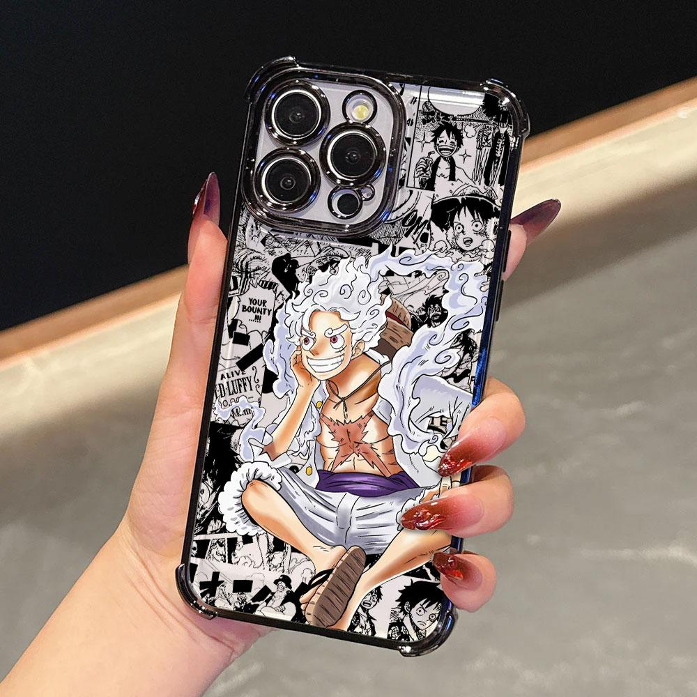 One Piece Luffy Monkey D Weiche Hülle Für iPhone 17 Pro 16 15 14 13 12 11 Pro Max Hülle 17 Plus 17E 16E 17Air Silikon Handyhülle iPhone 15Pro Max