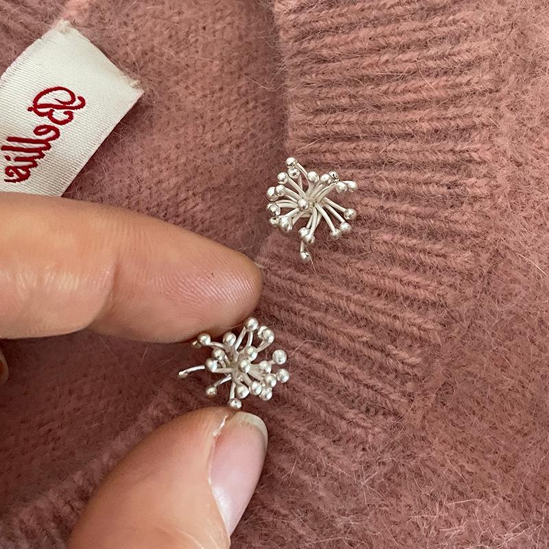 Exquisite Retro Hongkong Feuerwerk Ohrstecker: Stilvolle, trendige und vielseitige Accessoires für Frauen