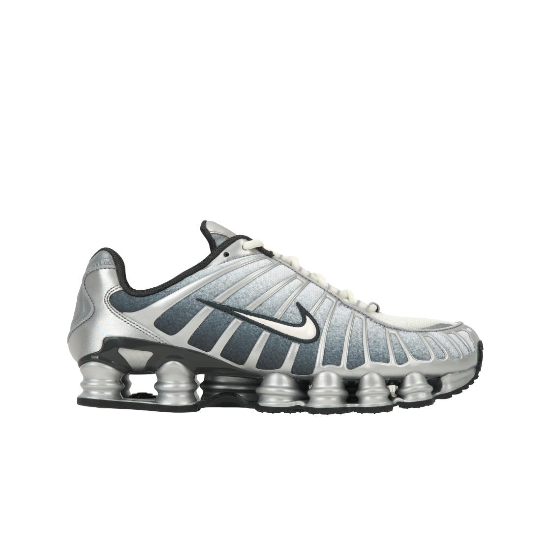 Nike Shox TL Metallic Silver Herren Sneaker Grau Summit-White Wolf-Grey IH4466-095 37.5 gray