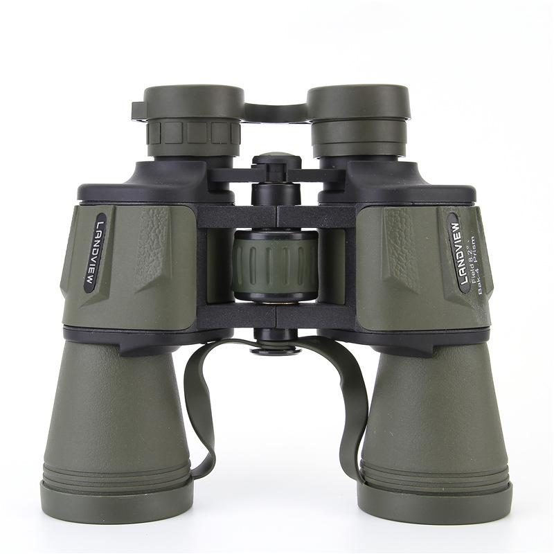50000M Deutsches Militär 20X50 Zoom HD BAK4-Prisma Leistungsstarkes Fernglas Langstrecken-Profi-Teleskop für Outdoor-Camping-Reisen