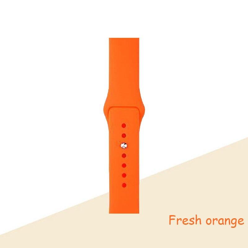 Silikonarmband für Apple Watch Armband 44 mm 40 mm 38 mm 42 mm Armband für Apple Watch Band Correa für Iwatch Series7 6 Se 5 4 3 42 44mm ML