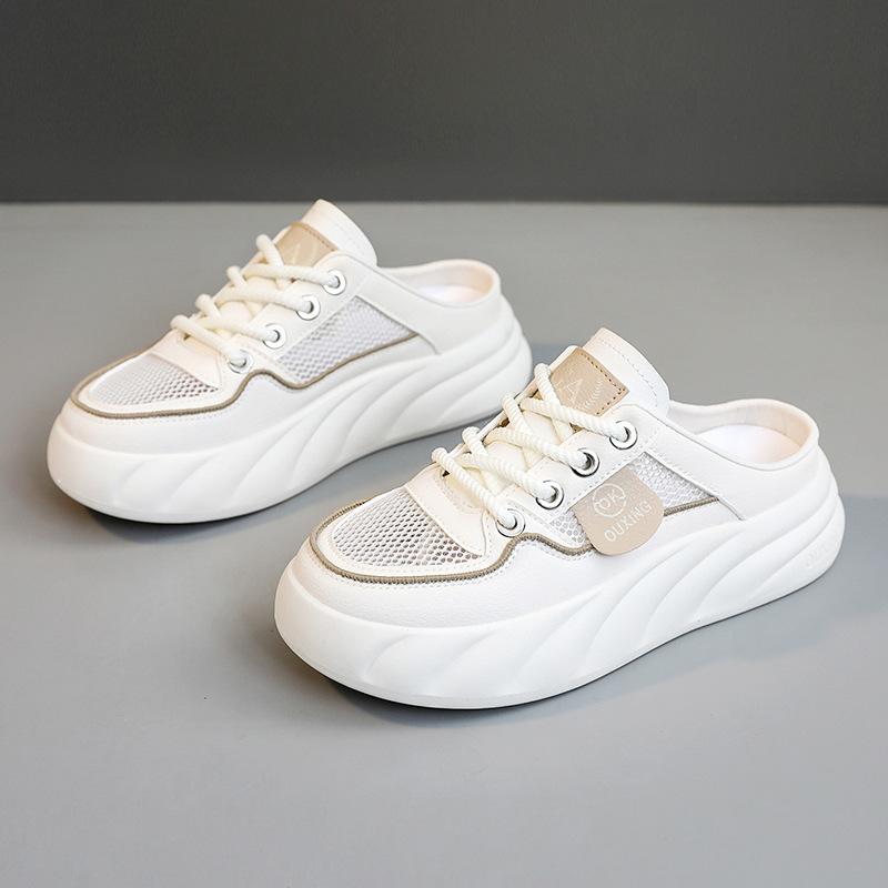 Hy5812 Neue Casual frauen Schuhe Weiße Schuhe Sommer Mesh Oberfläche Plattform Höhe Zunehmende Bord Schuhe Hohl-out Atmungsaktive mesh Schuhe 40