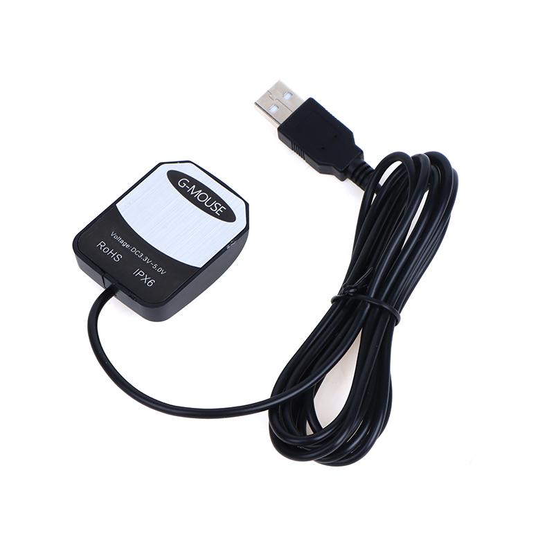 GPS-Empfänger G-Maus Vk-162 Laptop USB-Schnittstelle GPS-Navigationsmodul GPS-Navigation Unterstützt Google Earth GPS-Modulantenne white