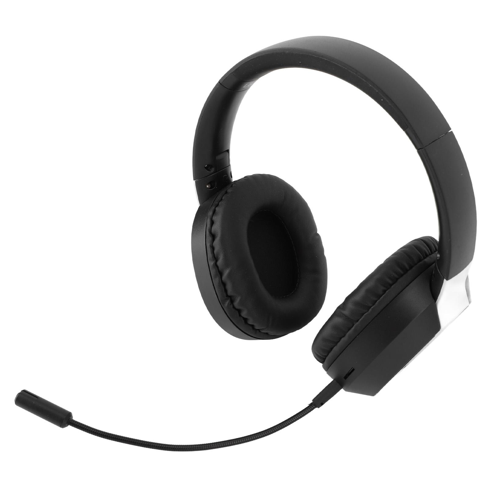 Kabelloses Gaming-Headset Faltbar Geräuschreduzierung Weiche Polsterung Tragbar Bluetooth Gaming-Kopfhörer schwarz