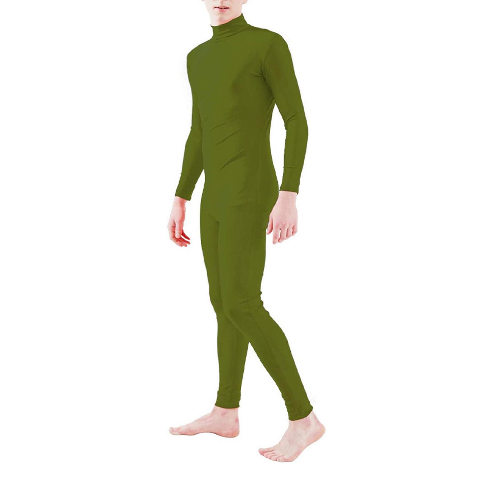 Anzug Cosplay Turnanzug Ganzkörperanzüge Greenscreen-Anzug Kostüme 160