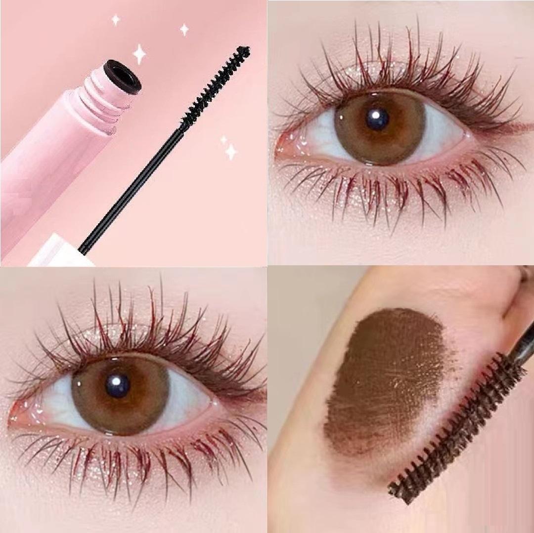 Schwarze Mascara verlängert die Wimpern, extra Volumen, wasserfest, natürliche Wimpern, für Damen, professionelles Make-up, koreanische Kosmetik 02