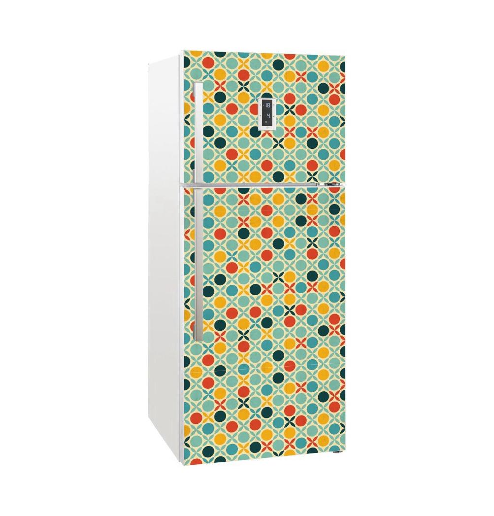 39Style Schöne Landschaft Kühlschrank Aufkleber Kühlschrank Abdeckung Tür Vinyl Selbstklebende Küche Möbel Dekor Wrap Gefrierschrank Aufkleber DIY 60x180cm