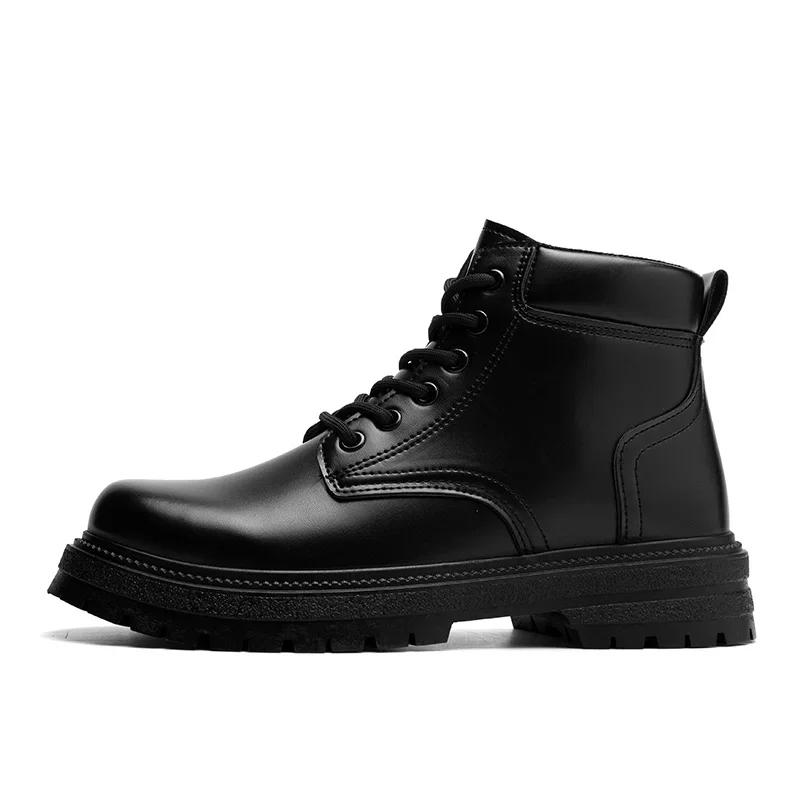 Mode Herren Vintage Wildleder Stiefeletten Herbst Kampfstiefel Mode Schnürstiefel Winter Outdoor Warme Freizeitschuhe Schnürstiefel 39 schwarz