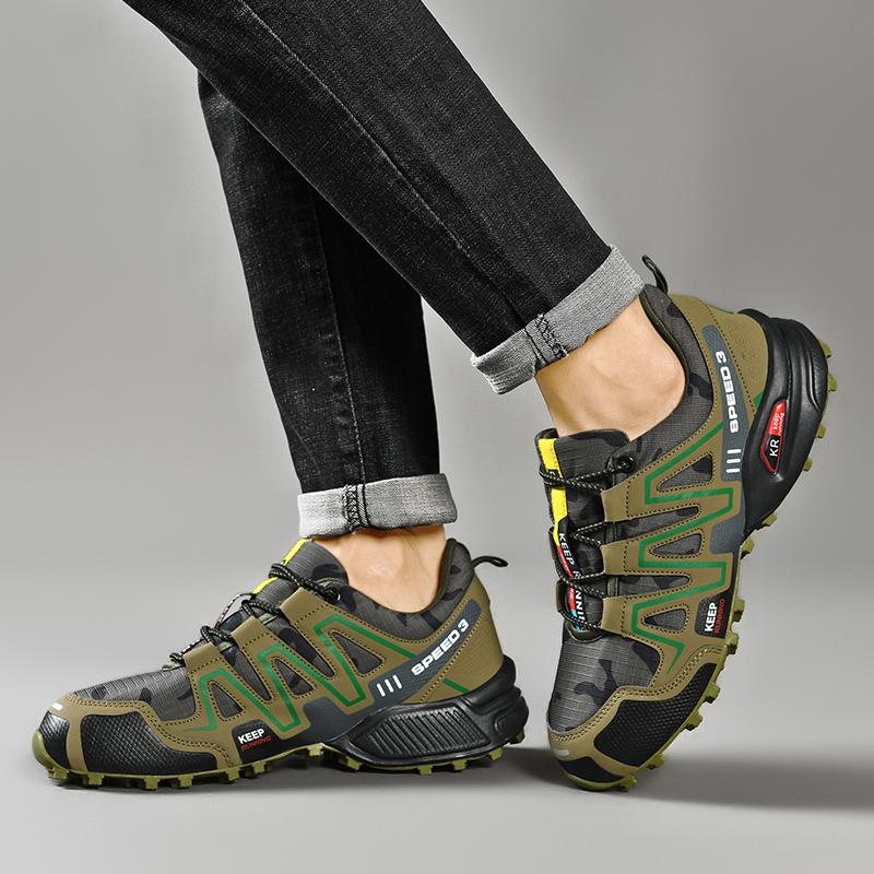 Outdoor-Schuhe Sport Übung Wanderschuhe Wanderschuhe in großen Größen 39-48 44 grün