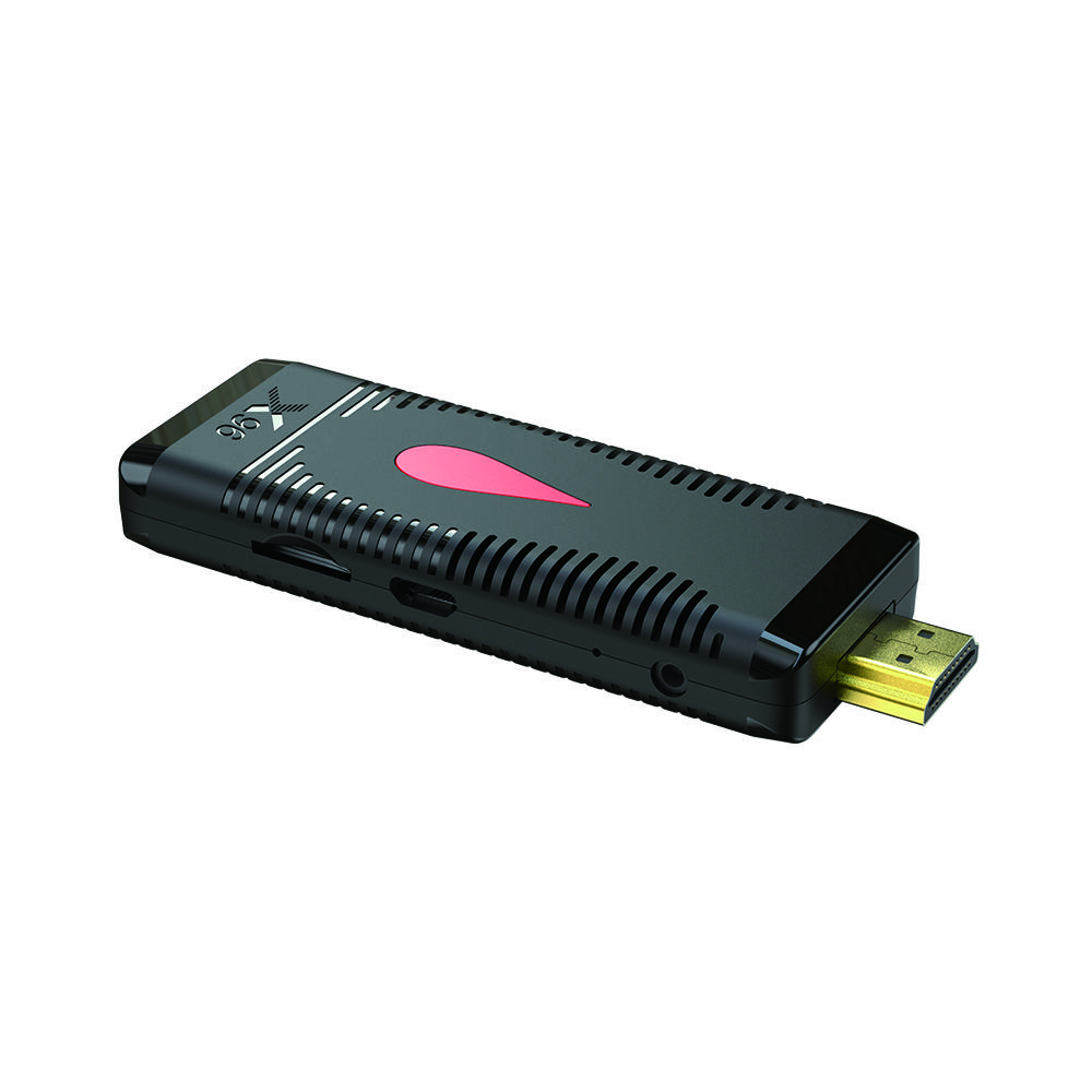 X96 S400 TV-Stick 4k Smart TV Box Dongle 2,4G WLAN Mini TV-Stick Android 10 TV-Dongle 2G/16G 1GB schwarz