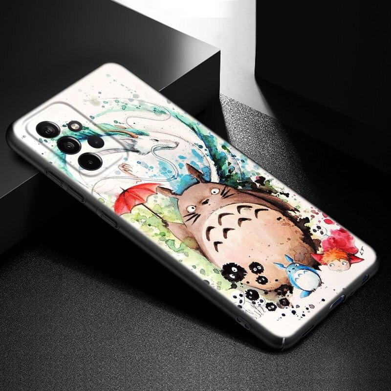 Studio Ghibli Totoro Telefon Fall Für Samsung Galaxy A21 A30 A50 A52 S A13 A22 A32 A33 A53 A73 5G a11 A12 A31 A51 A70 A71 A72 Samsung A33 5G
