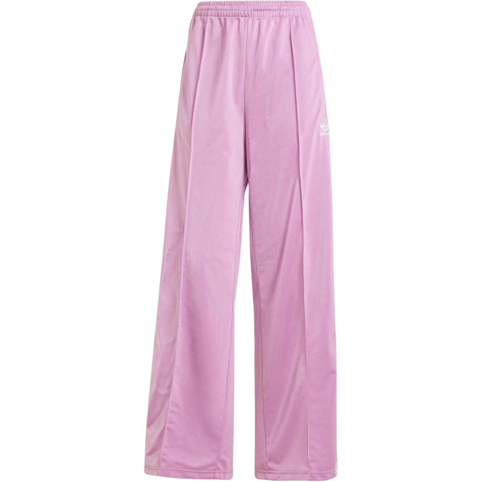 Adidas Originals Logo Elastischer Bund Retro Sportliche Freizeit Hose Damen Hose Rosa IY4719 L