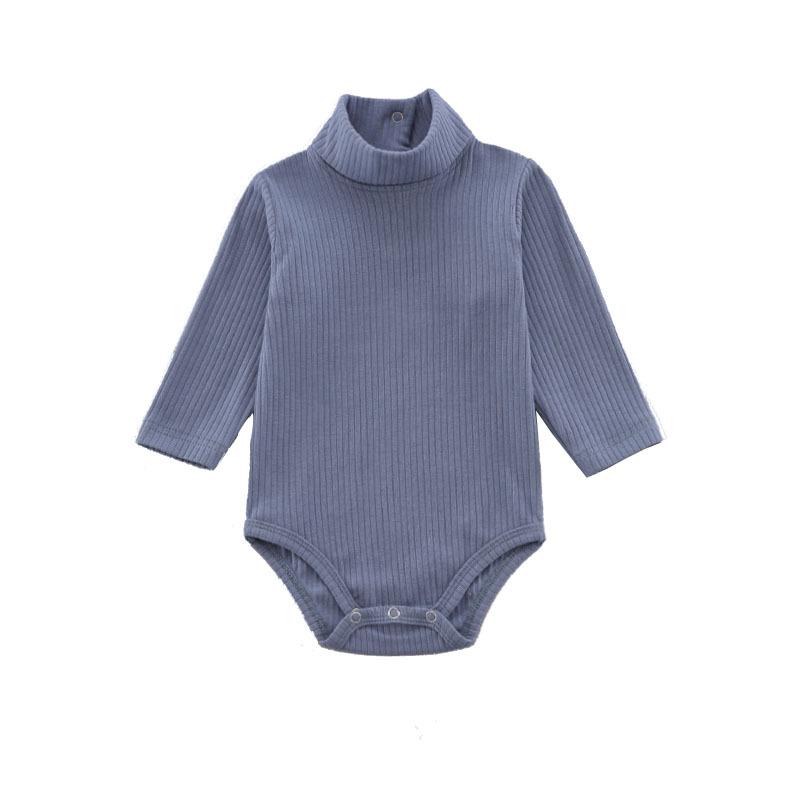 Baumwolle Baby Body Frühling Herbst Baby Junge Mädchen Kleidung für Neugeborene Körper Kinder Overall Babys Kleinkind Bodys Säuglings Kleidung 12M(80) dunkelblaue