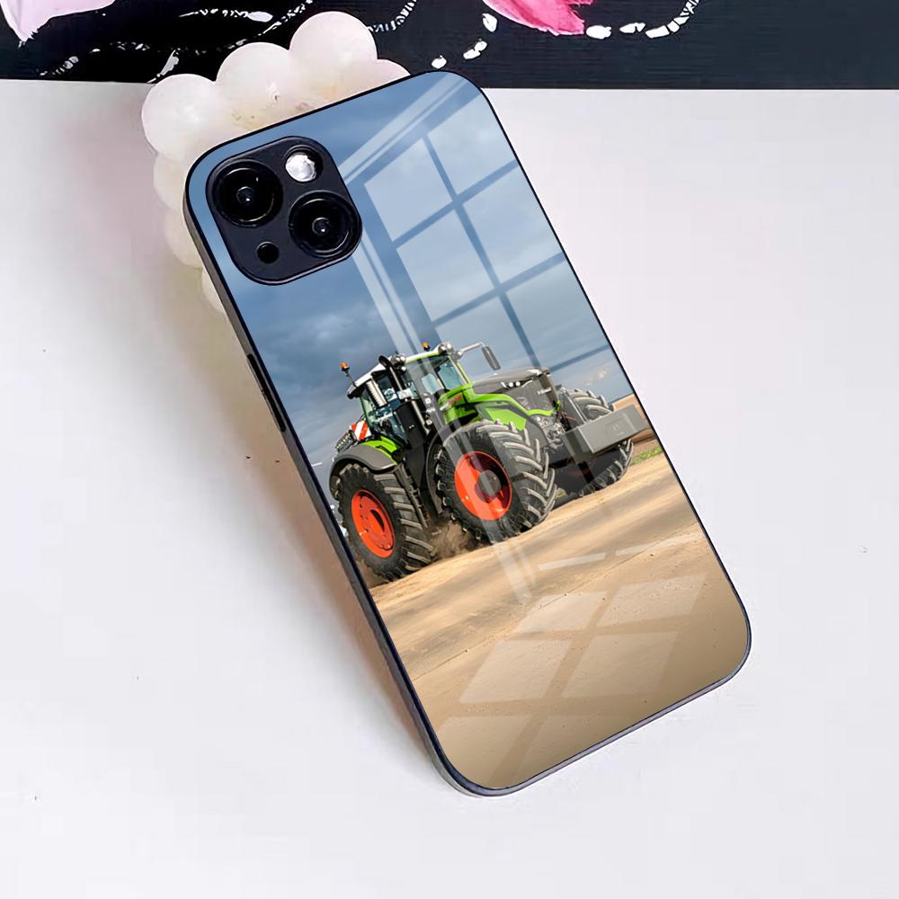 Maschinen FENDT Handyhülle Für IPhone 17 Pro Max 16 15 14 Pro Max 13 11 X Xs Xr 8 7Plus Glasabdeckung iPhone 12 Pro
