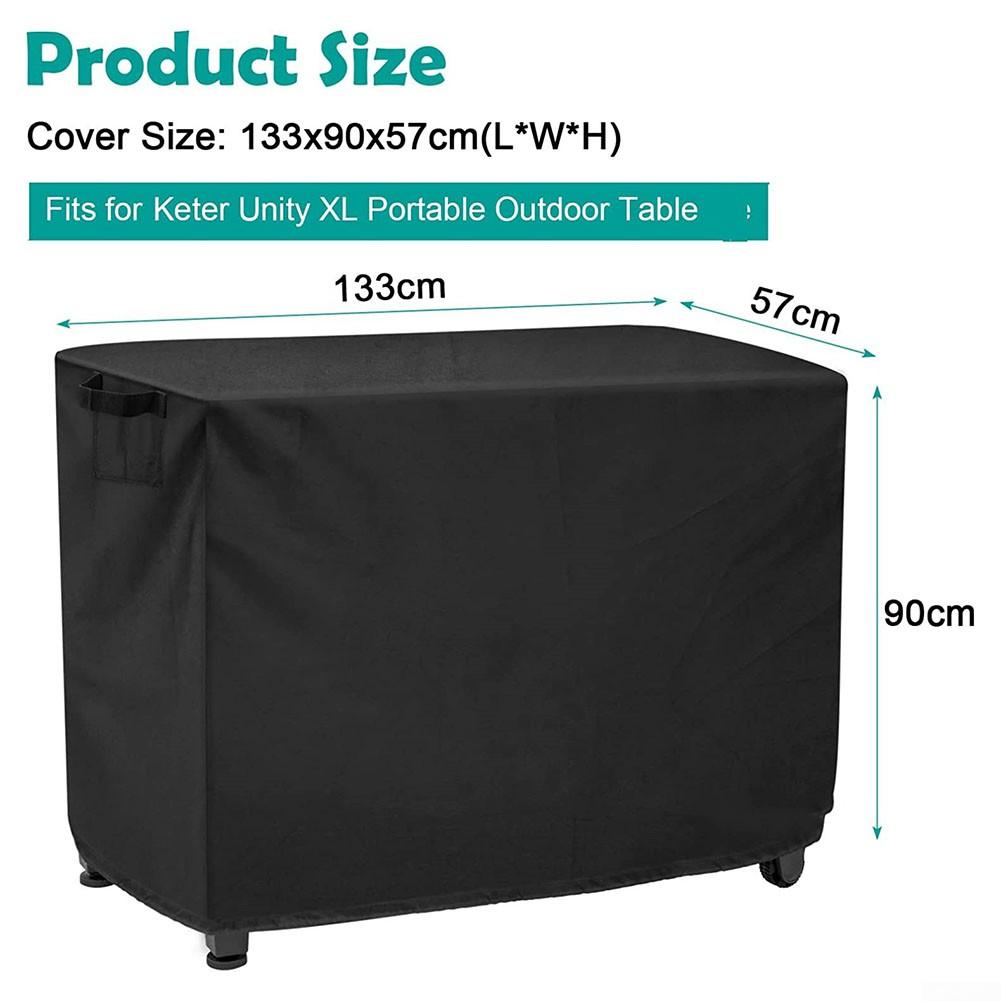 Outdoor-Zubereitungswagen Outdoor-Zubereitungswagen Wasserdichter Terrassen-Grilltisch 133*57*90cm