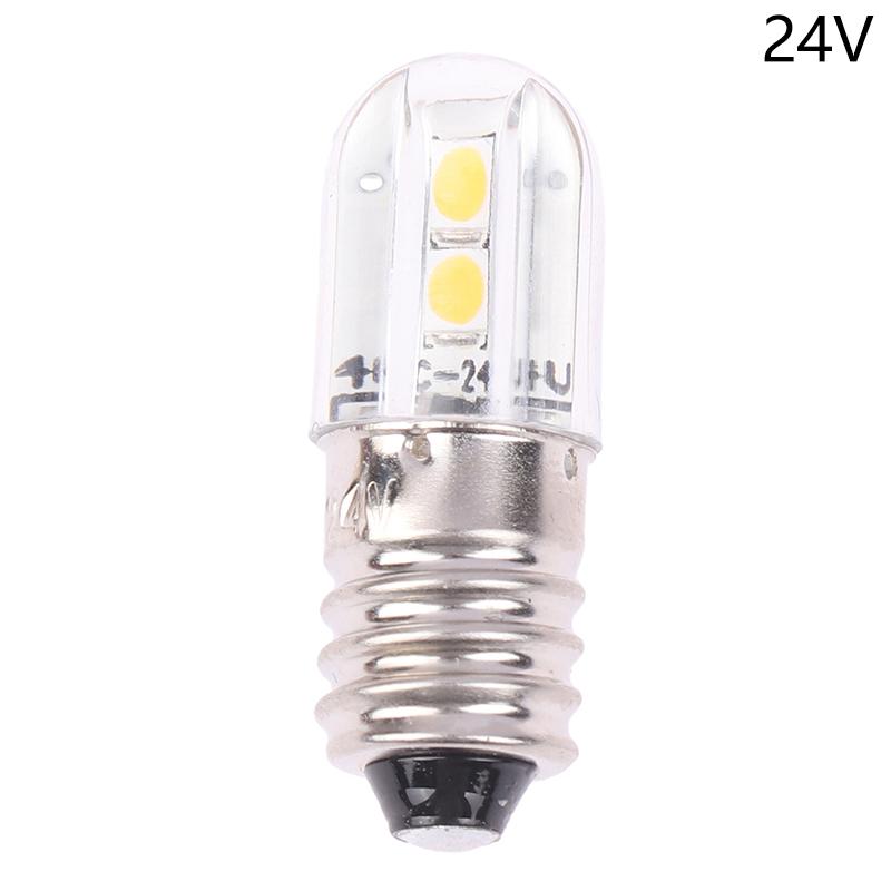 E10 Led-lampe 6V 12V 24V Upgrade Glühbirnen 4Led Lampe Ersatz Für Taschenlampe Blinker Birne Scheinwerfer Motor Fahrrad Led-lampen 24 V