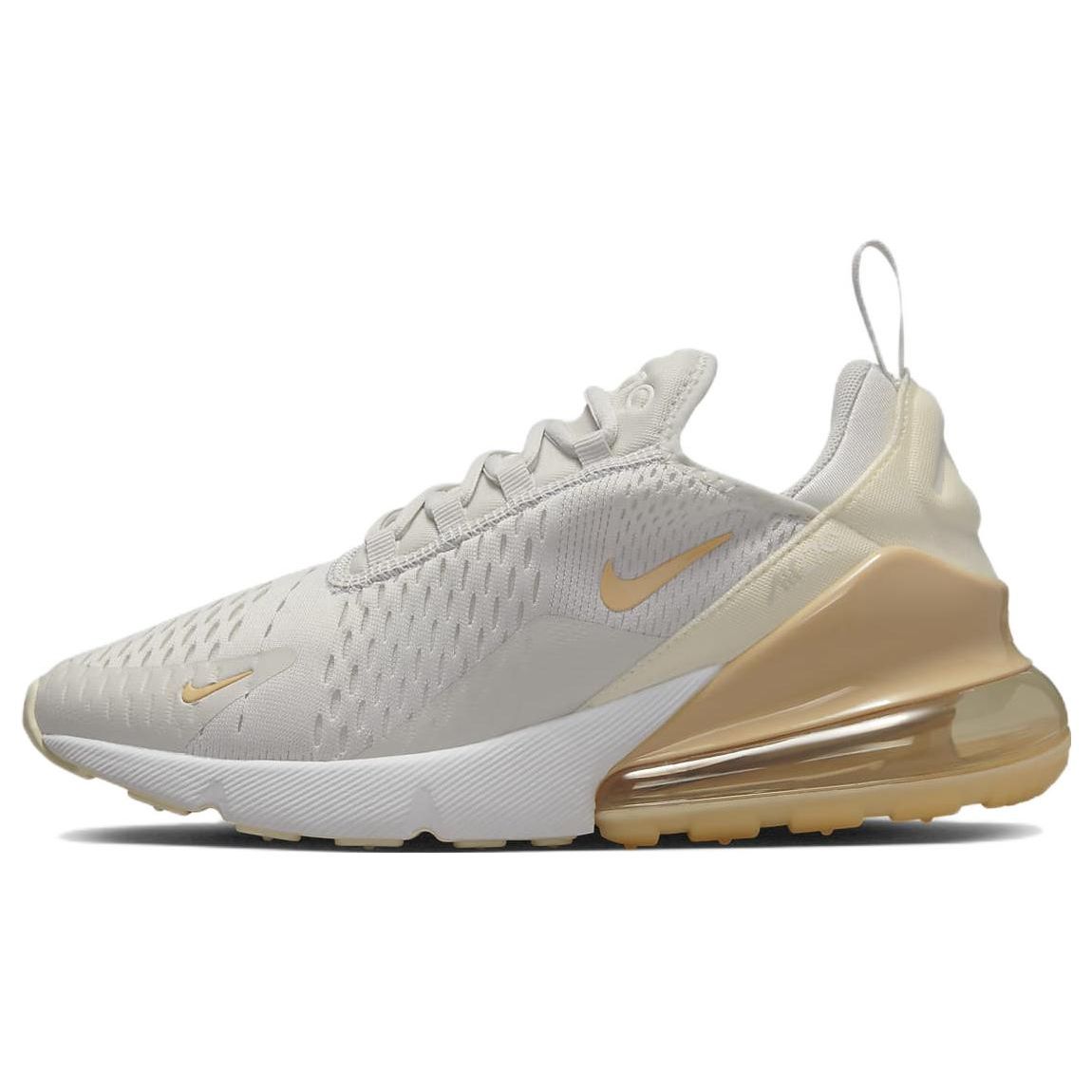Nike Air Max 270 Light Bone Sesame Damen Sneaker Cream Sail Kokosmilch DX8951-001 36