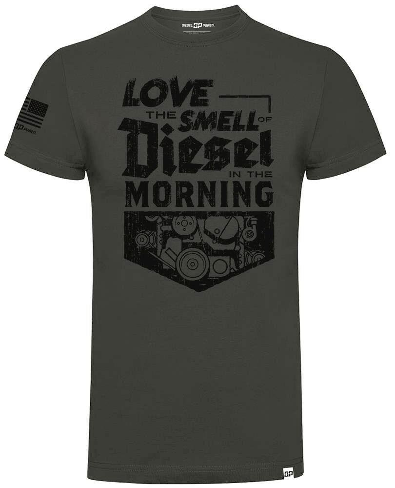Diesel Power Gear Smell Of Diesel Diesel Sellerz Graues T-Shirt M