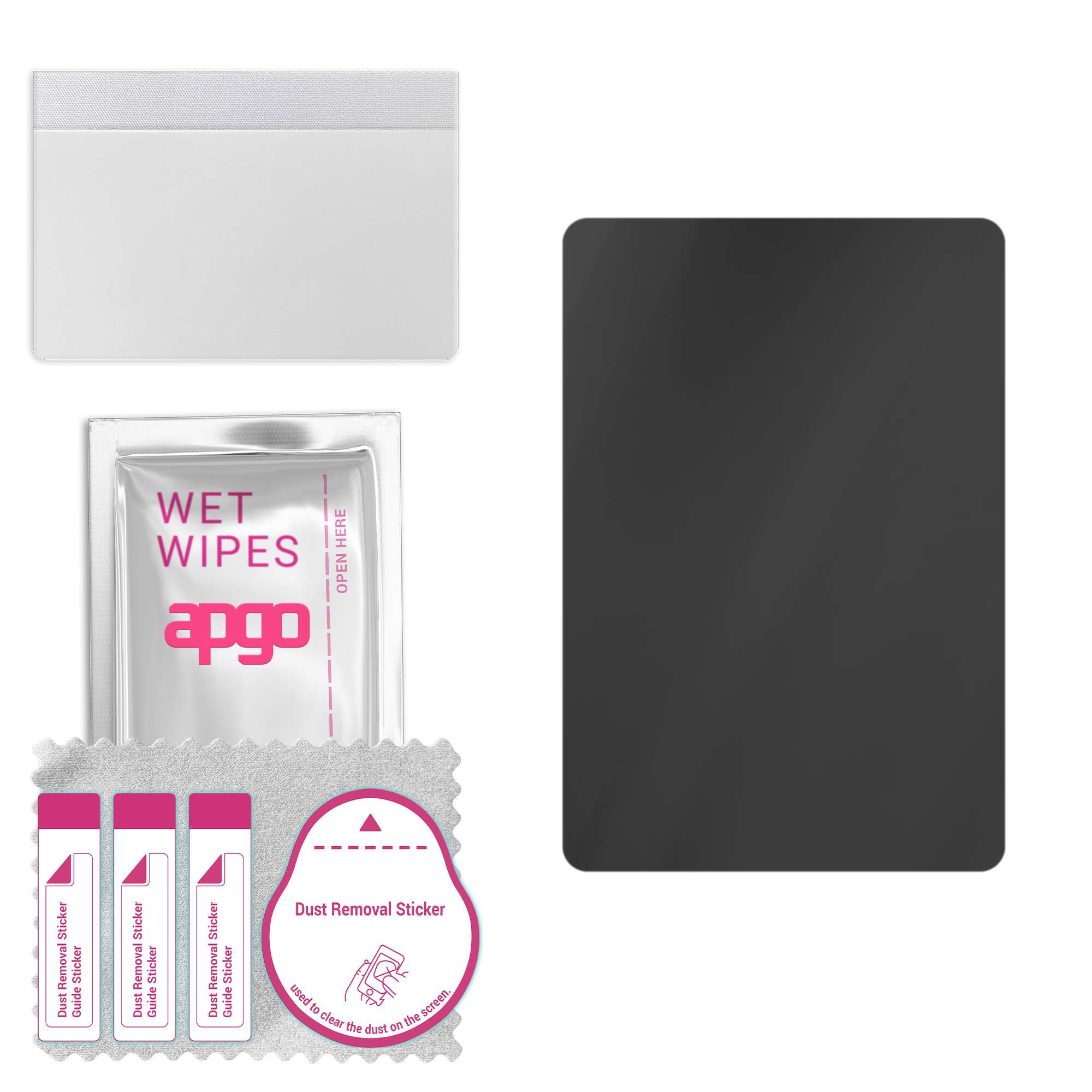 apgo Privacy Matte Hybrid protective glass compatible with Amazon Kindle 10, flexible nano glass, great replacement for tempered glass, scratch-resist