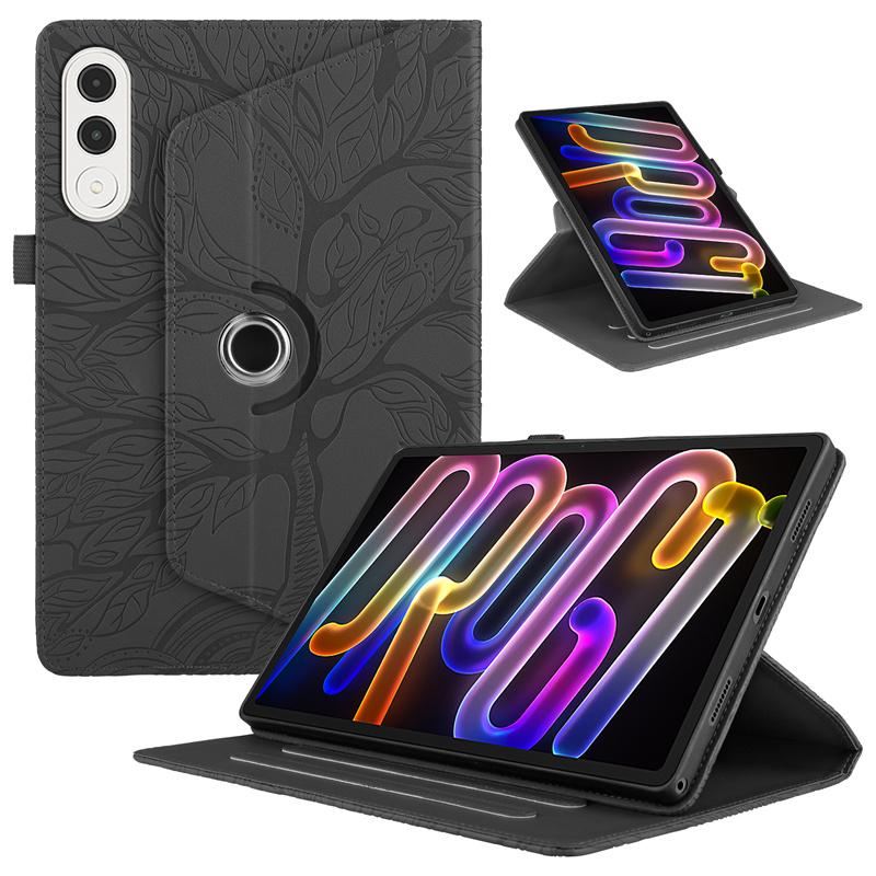 Für Lenovo Yoga Tab 11.1 Hülle Tb710fu 360 Drehbar Geprägt Klappständer Tablet-Abdeckung für Funda Lenovo Yoga Tab Hülle 11,1 Zoll For Yoga Tab 11.1